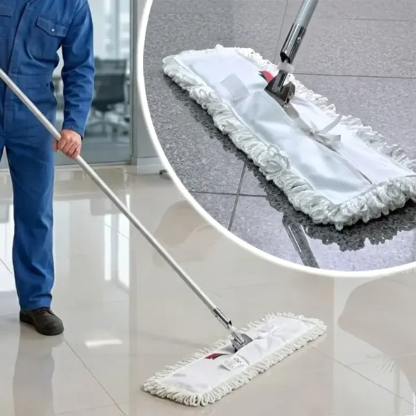 Mopa Plana Húmeda Microfibra Bastidor